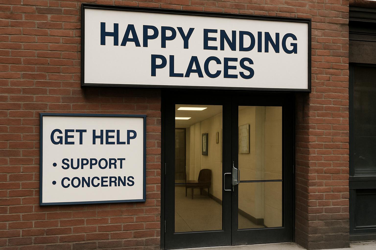 happy ending places nyc. Resources: Where to get help or raise concerns